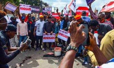 Image from the EndSARS Protest