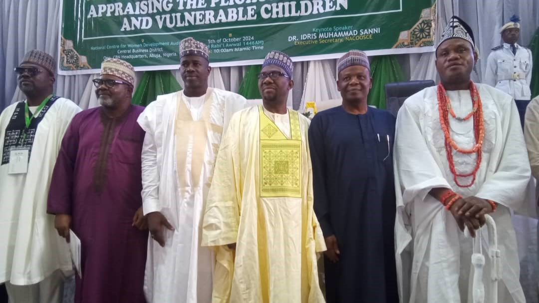 the 7th Annual Maolidu Nnabiy lecture series 2024 (1446AH) of Ashraaf Islamic Foundation held in Abuja, Nigeria; with a provoking theme that affect every household is, “Parenting and Child Education in Nigeria: Appraising the Plights of Orphans and Vulnerable Children”