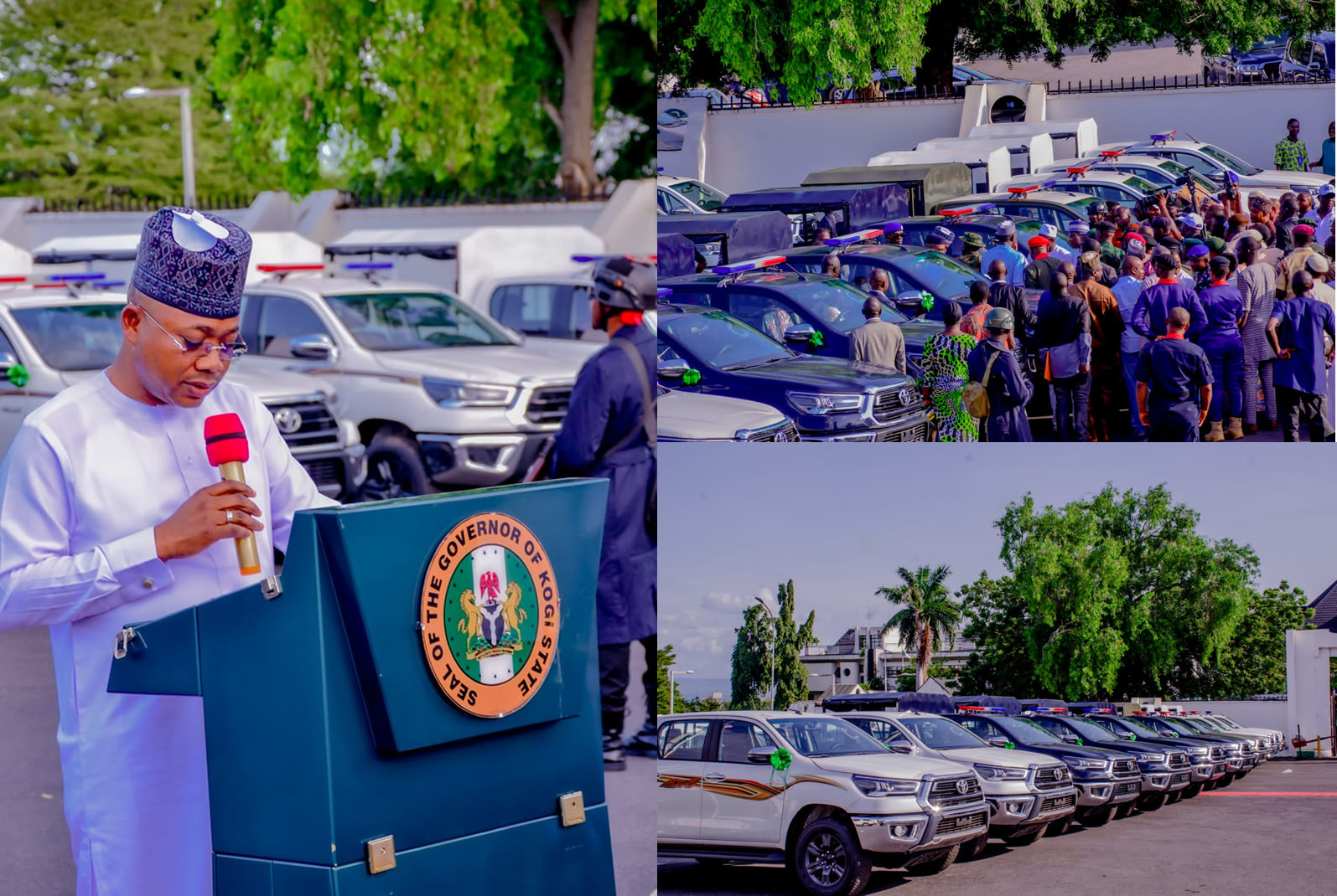 Kogi Government Boost Security with Amoured Personnel Carrier