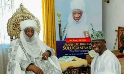 Emir of Ilorin Zulu Gambari and Ibrahim Muhammed Ajia