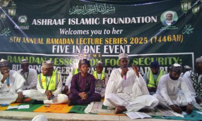 Ashraaf Islamic Foundation Ramadan Lecture
